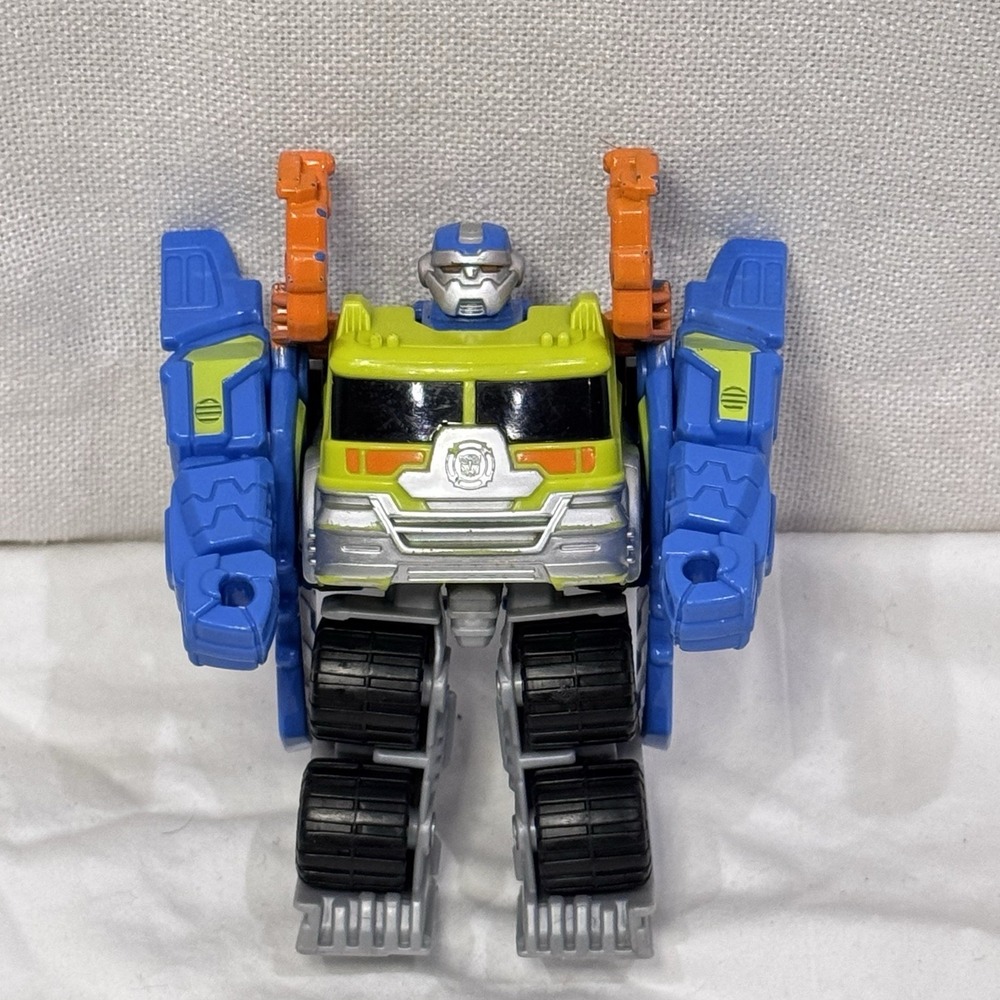 Transformers Playskool Heroes Rescue Bots Rescan Salvage Garbage Truck Bot
